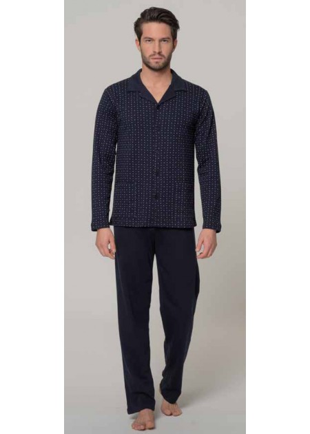 Alpina Pigiama Uomo Cardigan DARIO